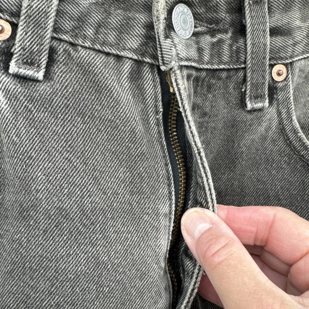 Levis‎ 550 Red Tab Relaxed Fit 32x30 Black Great Fade Made In USA Y2K